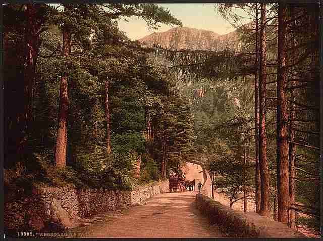 Vintage View I Aberglaslyn Pass A4 Photo Print
