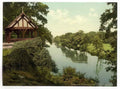 Vintage View On The Dee Chester England A4 Photo Print