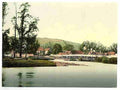 Vintage View at Goring below the Weir London and suburbs A4 Photo Print