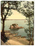 Vintage View at Tenby A4 Photo Print