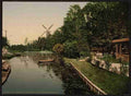 Vintage View from Rijnsburgerburg Leyden A4 Photo Print