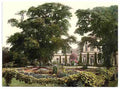 Vintage View in Herrenhausen grounds Hanover A4 Photo Print