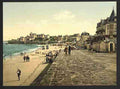Vintage View of the beach Parame A4 Photo Print