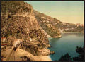 Vintage View on the road to La Turbie Èze and St Jean A4 Photo Print