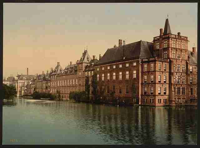 Vintage Vijverberg Hague A4 Photo Print