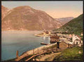 Vintage Vik in Eidfjord Hardanger Fjord A4 Photo Print