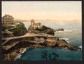 Vintage Villa Belsa Biarritz Pyrenees A4 Photo Print