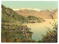 Vintage Vitznau Lake Lucerne II A4 Photo Print