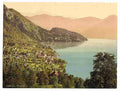 Vintage Vitznau railway Rigi A4 Photo Print