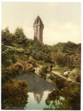 Vintage Wallace Monument Stirling 2 Scotland A4 Photo Print