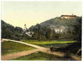 Vintage Walterhausen and Tenneberg Castle Thuringia A4 Photo Print