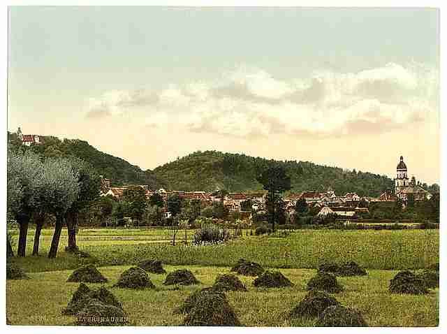 Vintage Waltershausen Thuringia A4 Photo Print