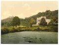 Vintage Wartburg and Villa Reuter Thuringia A4 Photo Print