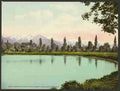 Vintage Wasatch Range from Liberty Park Salt Lake City A4 Photo Print