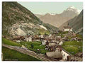 Vintage Wassen St Gotthard A4 Photo Print