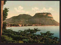 Vintage Waterfront Lake Garda A4 Photo Print