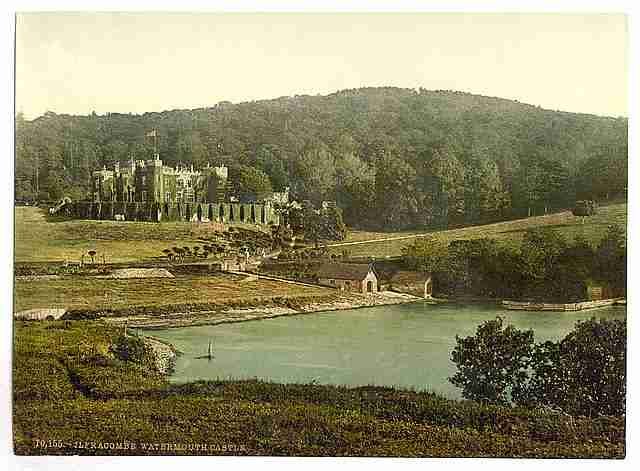 Vintage Watermouth Castle Ilfracombe A4 Photo Print