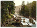 Vintage Weisswassergrund Riesengebirge A4 Photo Print