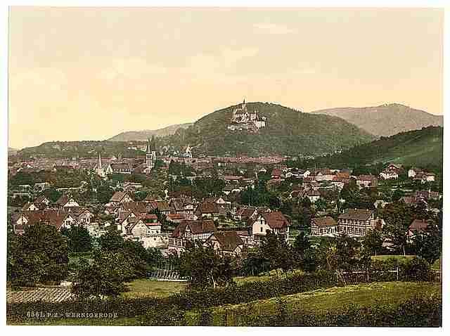 Vintage Wernigerode Hartz A4 Photo Print