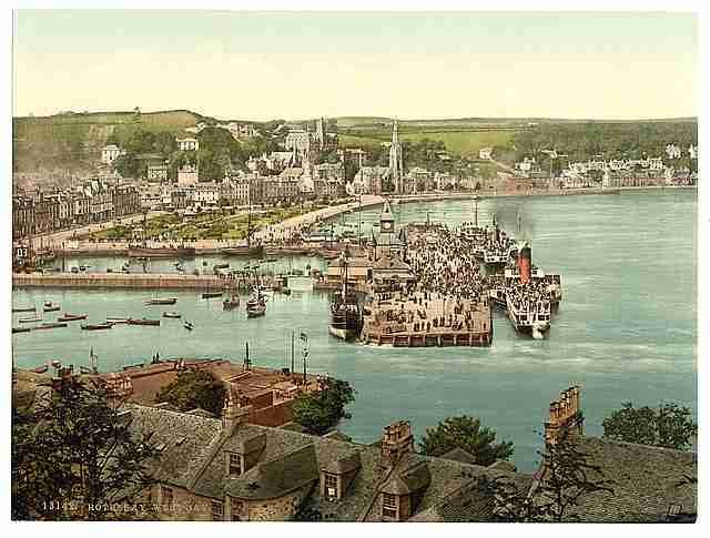 Vintage West Bay Rothsay A4 Photo Print