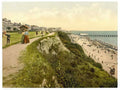 Vintage West Cliff Clactononsea England A4 Photo Print