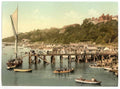 Vintage West Parade I.E. Promenade Southendonsea England A4 Photo Print