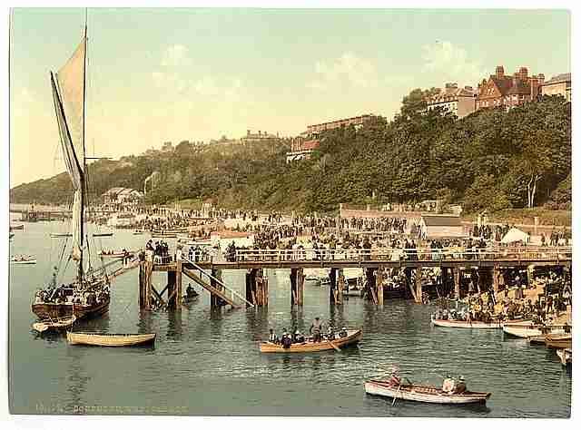 Vintage West Parade Southend on Sea A4 Photo Print