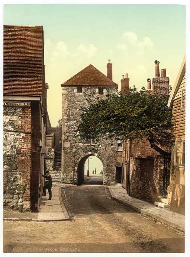 Vintage Westgate Southampton England A4 Photo Print