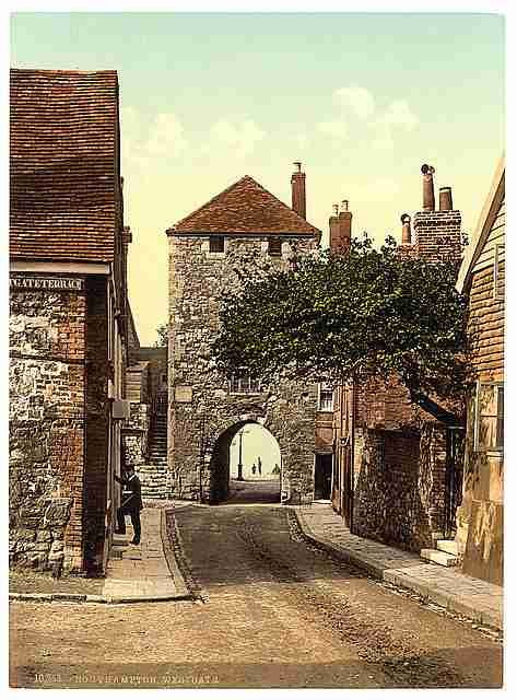 Vintage Westgate Southampton A4 Photo Print