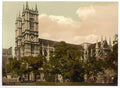 Vintage Westminster Abbey London England A4 Photo Print