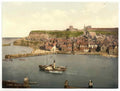 Vintage Whitby From West Cliff Yorkshire England A4 Photo Print