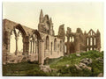 Vintage Whitby The Abbey I. Yorkshire England A4 Photo Print