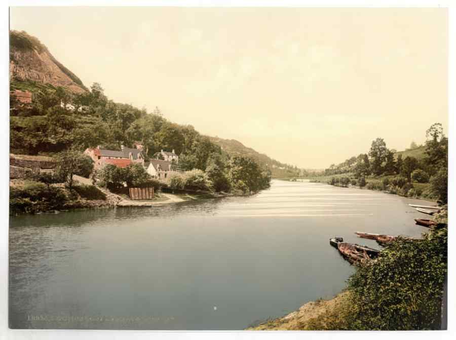 Vintage Whitchurch Near Symonds Yat England A4 Photo Print
