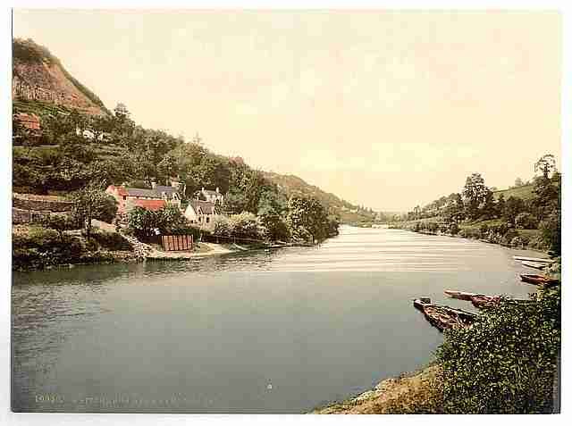 Vintage Whitchurch near Symonds Yat A4 Photo Print