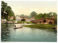 Vintage White Hart Hotel Sonningonthames England A4 Photo Print