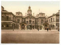 Vintage Whitehall Horse Guards London England A4 Photo Print