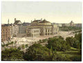 Vintage Wien Burgtheater A4 Photo Print