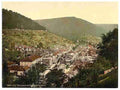 Vintage Wildbad I Wurtemburg A4 Photo Print
