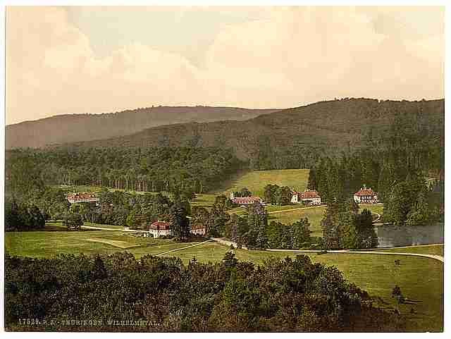 Vintage Wilhelmsthal Thuringia A4 Photo Print