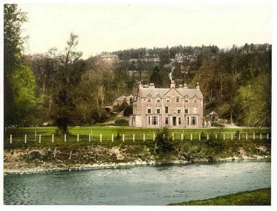 Vintage Wilton Lodge Hawick Scotland A4 Photo Print