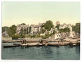 Vintage Windermere Bowness Boat Landing Lake District England A4 Photo Print