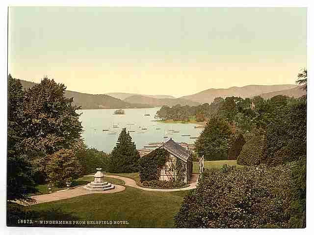 Vintage Windermere I Lake District A4 Photo Print