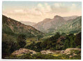 Vintage Windermere Langdale Valley Lake District A4 Photo Print