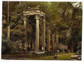 Vintage Windsor ruins at Virginia Water London & suburbs A4 Photo Print