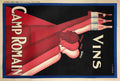 Vintage Wine Vins Camp Romain Poster A4 Photo Print