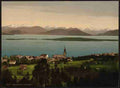 Vintage With churches Molde A4 Photo Print