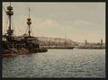 Vintage With war ships Algiers A4 Photo Print
