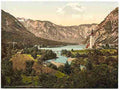 Vintage Wocheiner Lake Carniola A4 Photo Print