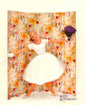Vintage Woman Dress 1950s Vintage Retro Advert Poster