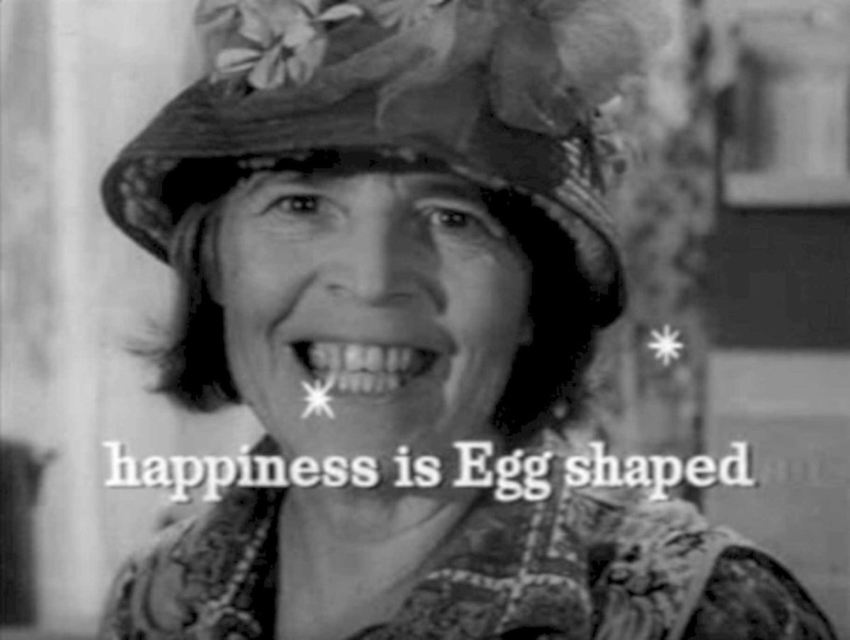 Vintage Woman Egg 1960s Vintage Retro Advert